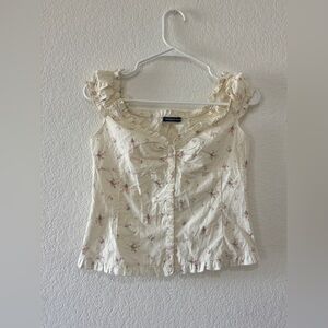 Brandy Melville floral top